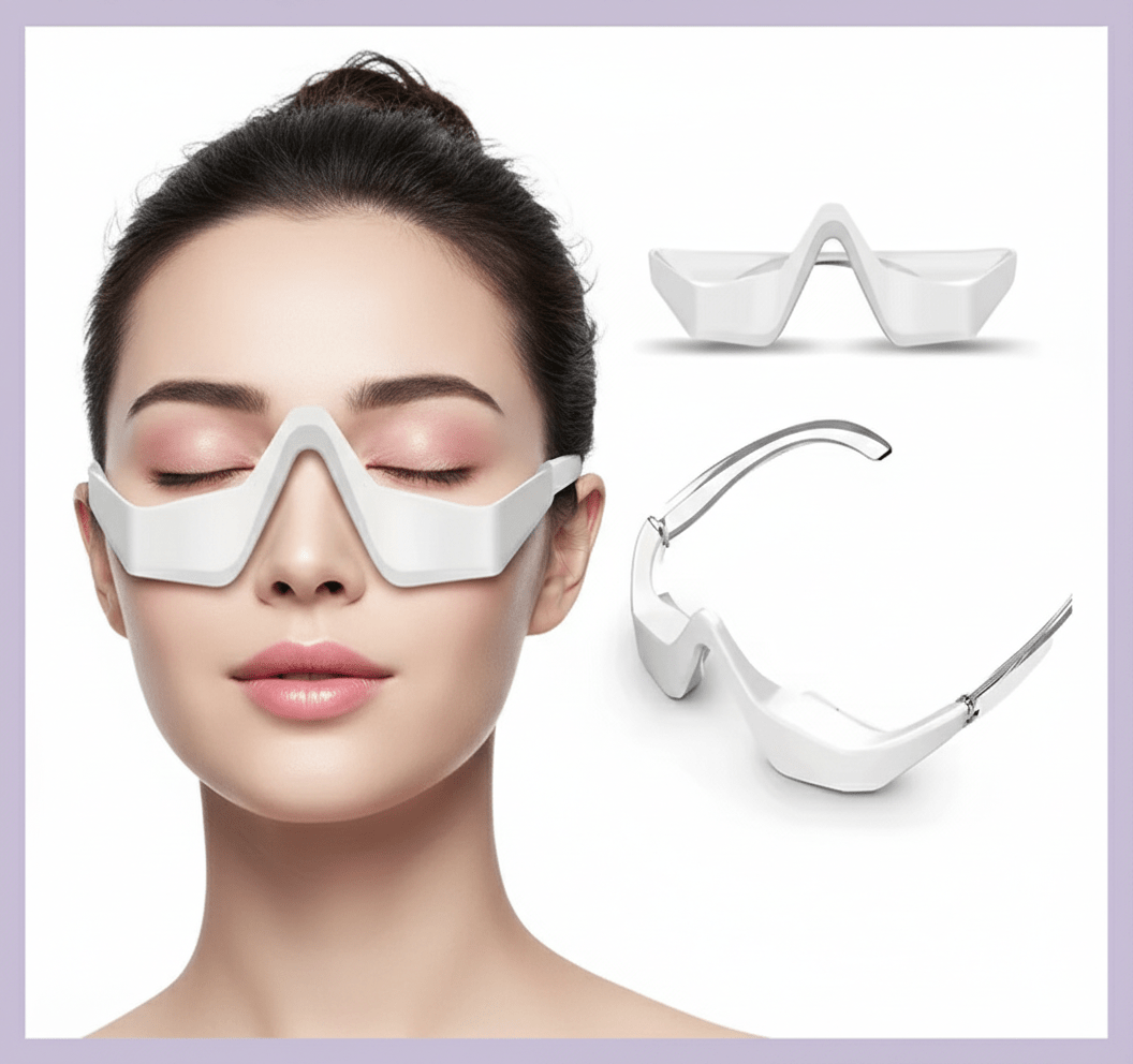 Masseur Oculaire Haute - Technologie – EMS & Lumière Rouge 3D - My beauty