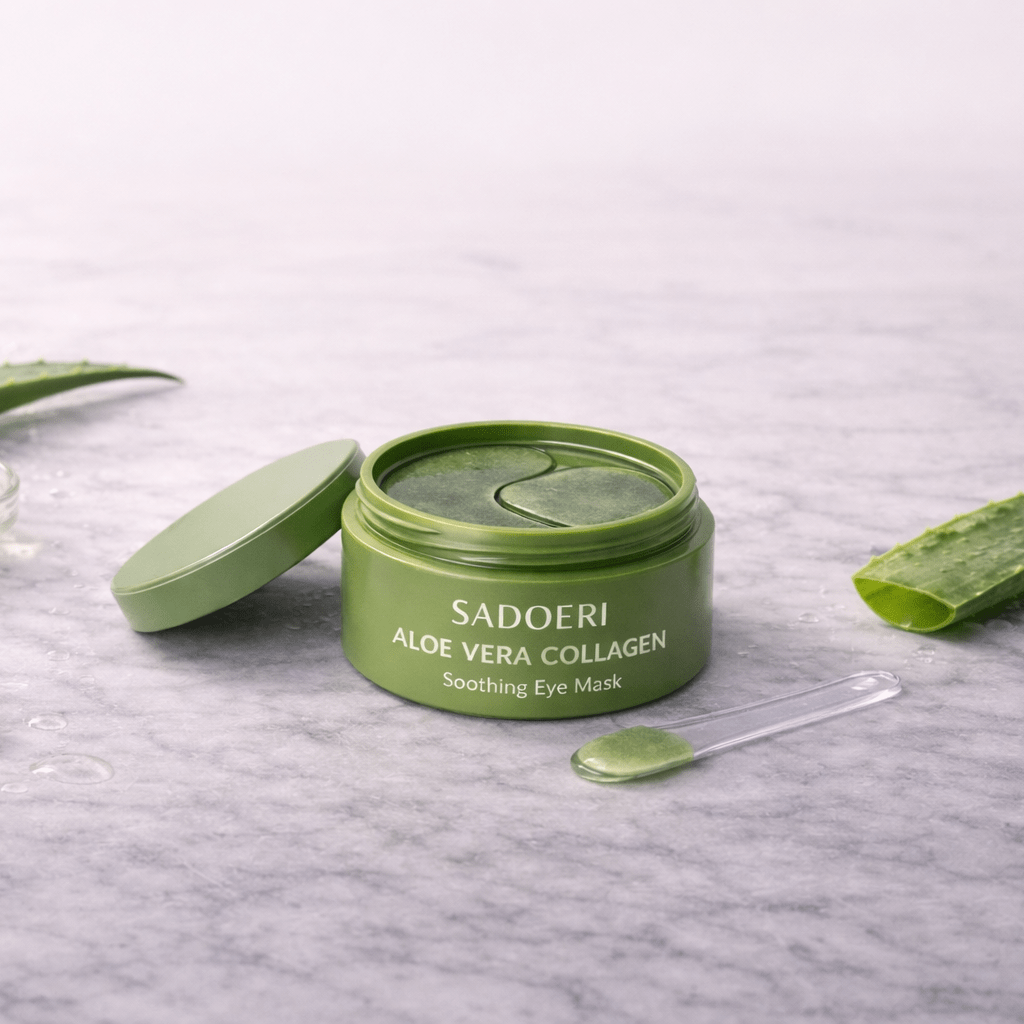 Patchs Apaisants Aloe Vera & Collagène – Solution Éclat & Anti - Fatigue - My beauty