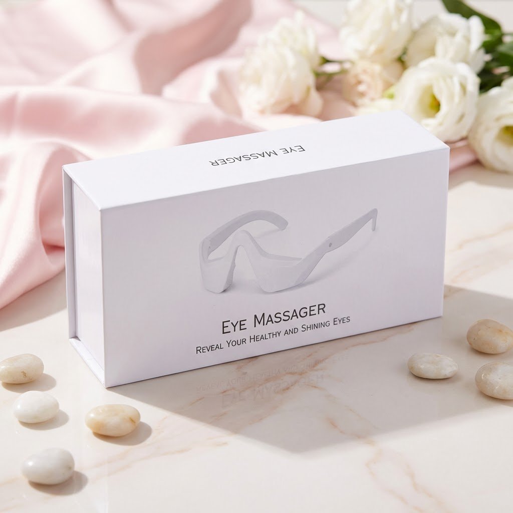 Masseur Oculaire Haute - Technologie – EMS & Lumière Rouge 3D - My beauty